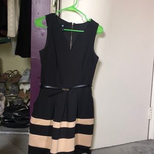 black dress with pockets